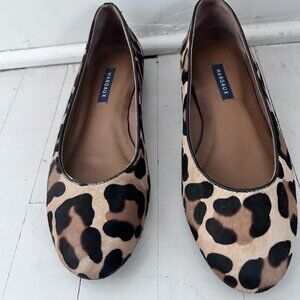 Margaux leopard ballet flats